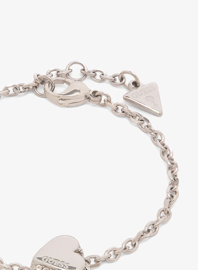 GUESS  Heart Bracelet And  Studs for Women | Best Price UAE